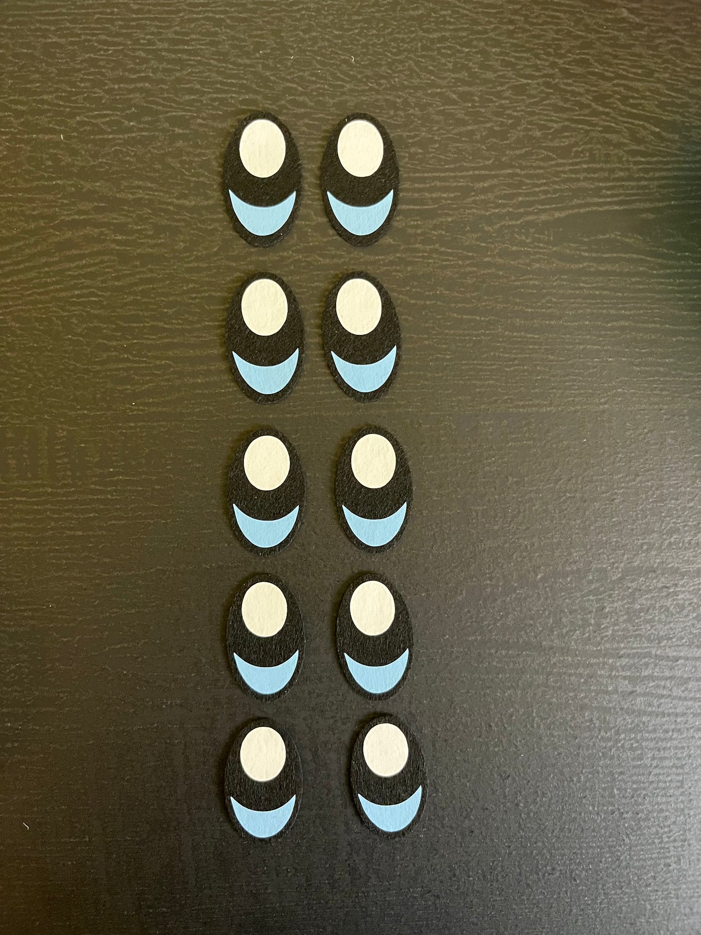 Felt Kirby Eyes (5 pack)